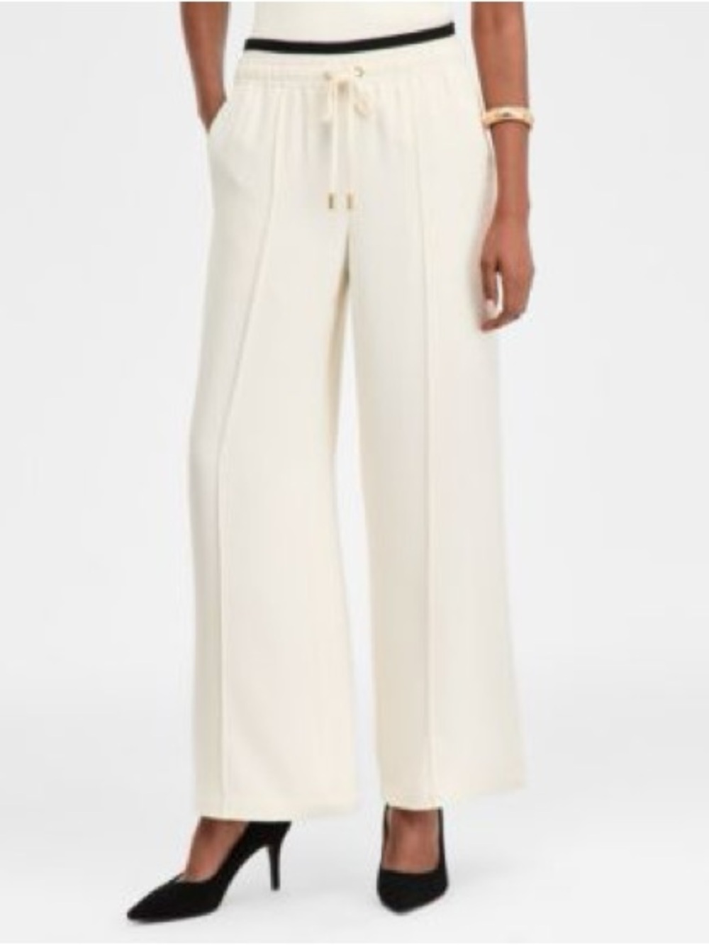 NWT INC International Concepts High-Rise Wide-Leg Pants